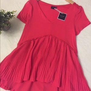 Kaari Blue Coral Vivi Everyday Essentials Blouse